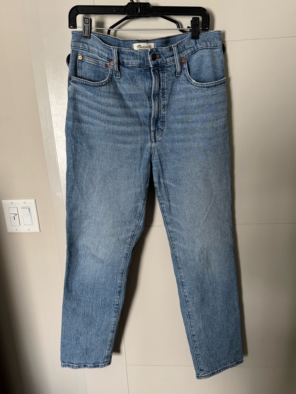 Madewell The Perfect Vintage Jean - Light Wash Denim